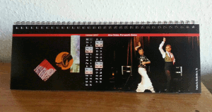 Flamencotischkalender 2014